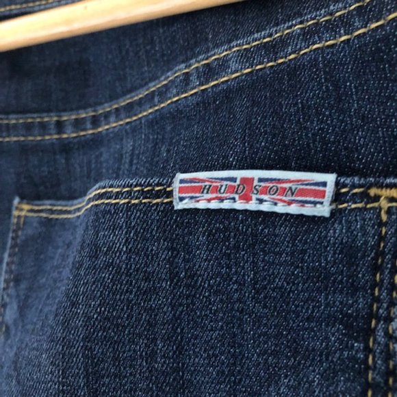 Hudson Nico Midrise Skinny Ankle Length Jeans with Raw Hem, Size 26 - Picture 13 of 15